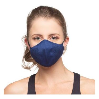 Imagem de Máscara de Proteção Esportiva Academia Knit 3d Com 2 Refis - Respiráve