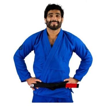 Imagem de Kimono Ultra Light 2.2 Com Calça Rip Stop Azul Jiu Jitsu Keiko - Keiko