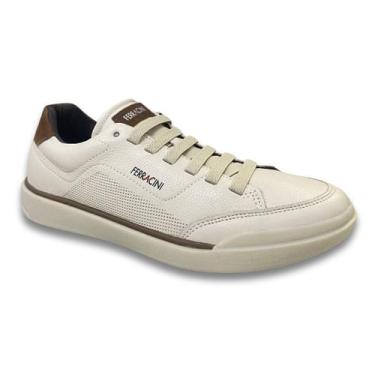 Imagem de Sapatenis masculino ferracini fer_1064-617, Neve, 41