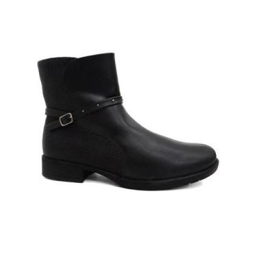 Imagem de Bota Piccadilly Cano Baixo 653003 Preto, 36, Preto