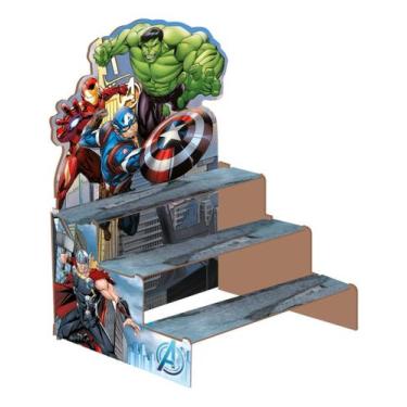 Imagem de Escada Para Doces Avengers Em Mdf - Festcolor