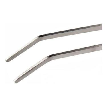 Imagem de Pinça Curva Inox P/aquário Plantado E Terrários  27 Cm Skrw