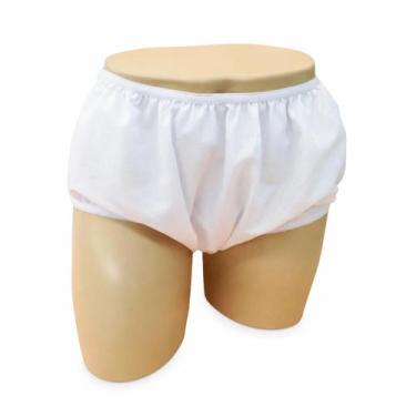 Imagem de Calça Plástica Impermeável Adulto Incontinência PVC Conforto Geriátric