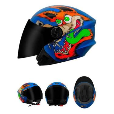 Imagem de Capacete De Moto Aberto Pro Tork New Liberty 3 Coyote Com fumê, 56