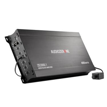 Imagem de Amplificador de áudio automotivo AUDIOZERONE ZE2000.1 Classe D 4000 W
