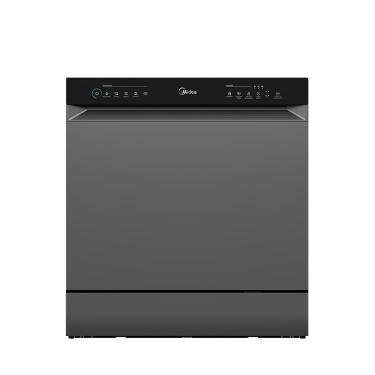 Imagem de Lava-louças de Piso Midea Touch Plus MDWTF08S1 8 Serviços Painel Full Touch Cinza