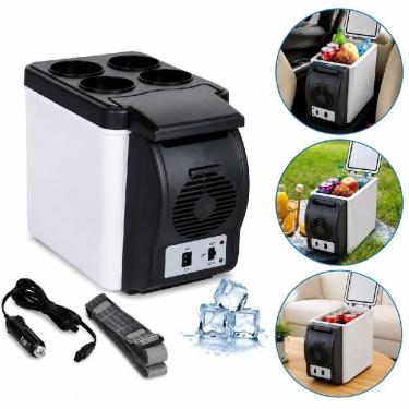 Imagem de Mini Geladeira Automotiva 6L Refrigerador e Aquecedor 12V para Carro Yeet
