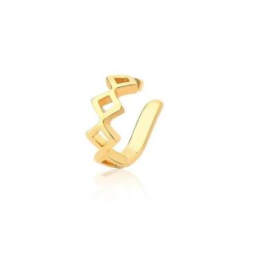Imagem de PIERCING LOSANGOS VAZADOS - Banhado a Ouro - VIDIÈ