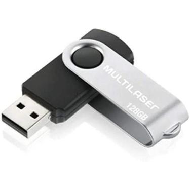 Imagem de Pen Drive 128GB Twist Multilaser Pen Drive 128GB Twist Multilaser