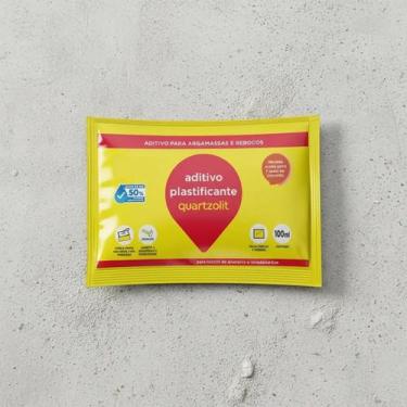 Imagem de Aditivo Plastificante P/ Argamassa Reboco Quartzolit 100ml