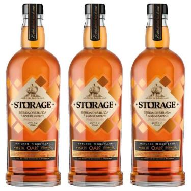 Imagem de Whisky Scotch Storage - 750ML Kit3 - OAK