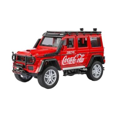 Imagem de Modelo De Veículo Off-Road Em Liga Metálica Coca-Cola Escala 1:24 Com 
