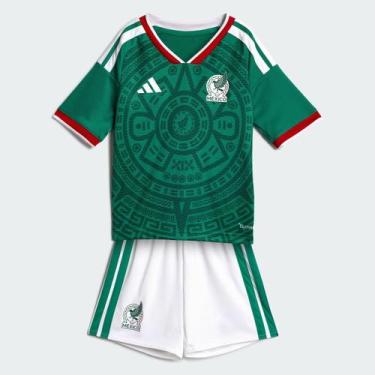 Imagem de Kit Infantil Adidas México I 2026, 5 ANOS