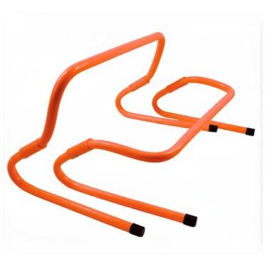 Imagem de Kit com 5 barreira obstaculos mbfit, Laranja