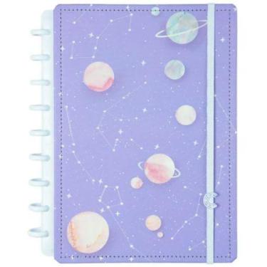 Imagem de Caderno inteligente médio Purple Galaxy by Gocase - CIMD3143