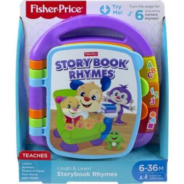 Imagem de Jmn24 fisher price livro contos e rimas - MATTEL