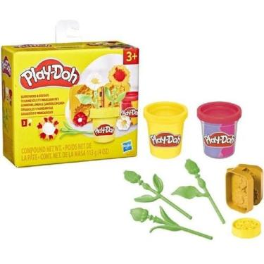 Imagem de Play DOH Flores Girassois e Margaridas Hasbro G2476