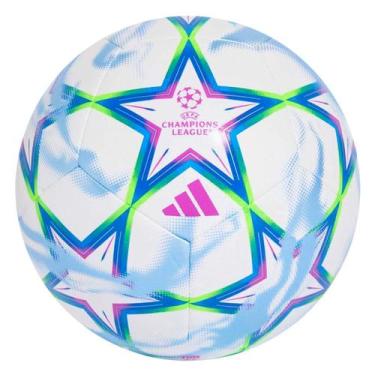 Imagem de Bola de Futebol Adidas Ucl Trn, Branco, Roxo, 5