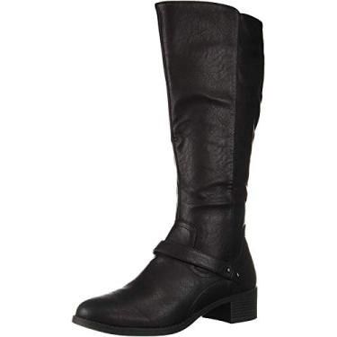 Imagem de Easy Street Bota de cano alto feminina Jewel, Preto, 36