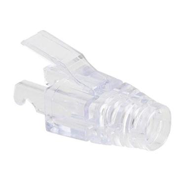 Imagem de Platinum Tools 100036C EZ-RJ45 Cat6 Alívio de tensão, (transparente). 50/concha (pacote com 50)