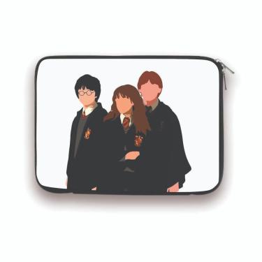 Imagem de Capa Case Notebook 14 Personalizado Harry Potter Elenco Branco