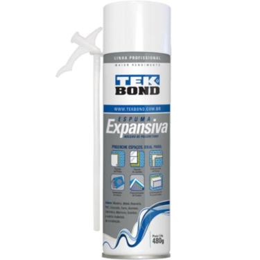 Imagem de Espuma Expansiva de PU Uso Profissional 480 GR 500 ML TEKBOND