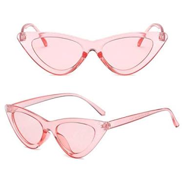 Imagem de Óculos de sol femininos retrô moda sexy triângulo óculos de sol masculino tendência streetwear cateye óculos uv400 óculos de sol de condução, 12, china