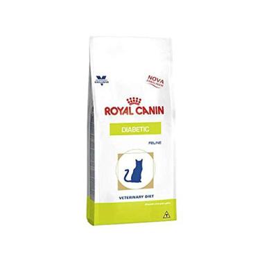 Imagem de ROYAL CANIN Ração Feline Veterinary Diet Diabetic para Gatos Adultos com Diabetes 1,5kg...