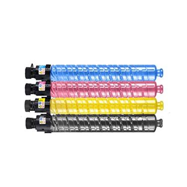 Imagem de Para Ricoh Cartuchos De Toner Preto PLC-MPC2504SP (4-PACK) |Trabalha Com Aficio MP C2004SP 2504C 2504SP 1-set