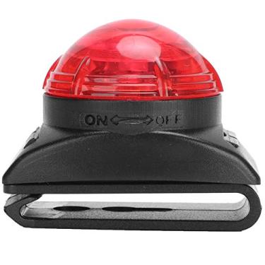 Imagem de Luz de LED para animais de estimação antiperda à prova d'água luminoso brilhante noite pingente de LED para animais de estimação, lâmpada de segurança para cães coleira de pressão (vermelho)