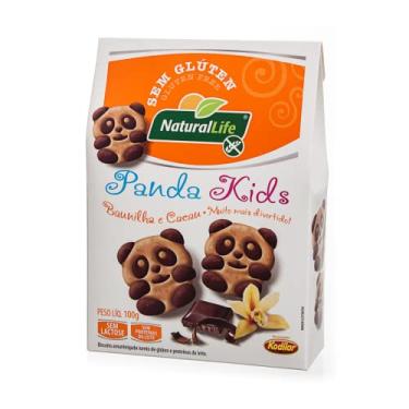 Imagem de Biscoito Panda Kids Baunilha Cacau Sem Glúten Sem Lactose 100g Natural Life