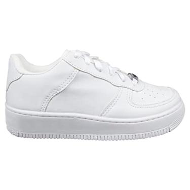 Imagem de Tenis Unissex Branco Casual Skate Basquete Original West Boot Air (40, Branco)
