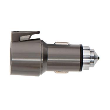 Imagem de Smith & Wesson Ferramenta de escape de veículo com quebra de vidro, cortador de correia, portas de carregamento USB e design compacto para emergência, carregamento e sobrevivência