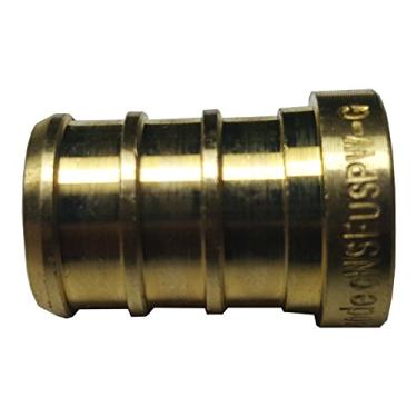 Imagem de Plugue Pex de 10 peças (tampa da extremidade) - acessórios de crimpagem de latão, latão sem chumbo