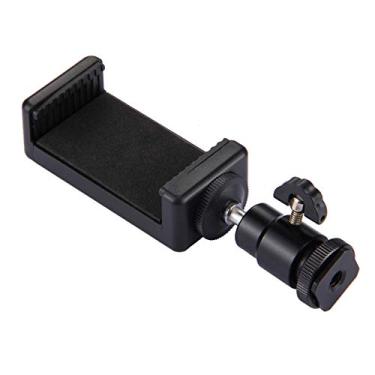 Imagem de Qudai PU214 Hot Shoe Tripé Cabeça Universal Útil 360 Graus Estável Selfie Sticks Braçadeira de Suporte de Tripé para Smartphones BD