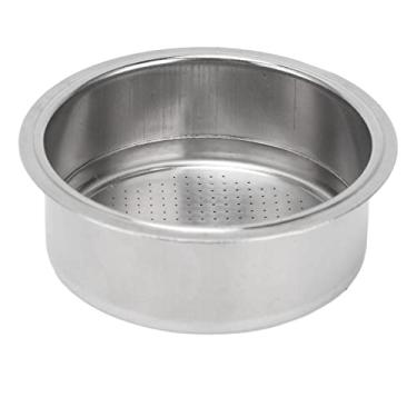 Imagem de Filtro de café de aço inoxidável, cesta de filtro pressurizado de dupla camada de 51 mm, cesta de filtro de café expresso, filtro reutilizável para casa, cozinha, café