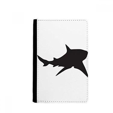 Imagem de Carteira Ocean Black Shark Biology Fish Passport Holder Notecase Burse para cartão, Multicolor