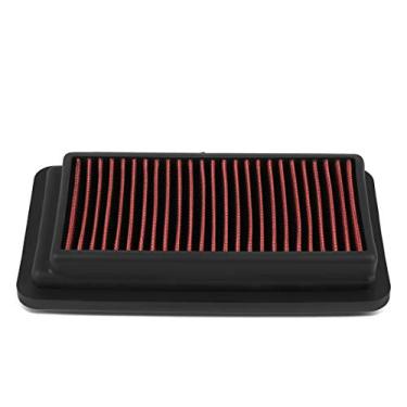 Imagem de DNA MOTORING AFPN-191-RD Filtro de ar lavável para motor de alto fluxo para motores Honda Civic CR-V 1,5L 2017-2019, vermelho