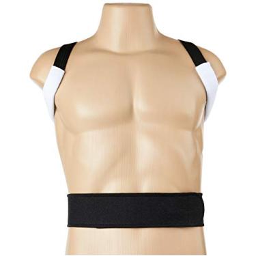 Imagem de Ideal Produtos Ortopédicos Corretor Postural Completo Magnético, Preto, M
