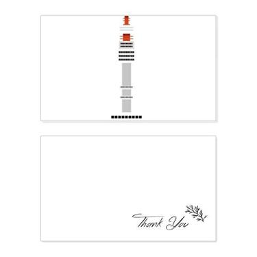 Imagem de Seoul Tower na Coreia Cartão de agradecimento de aniversário Cartão de agradecimento de casamento