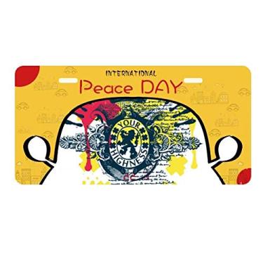 Imagem de DIYthinker Graffiti Placa de carro com estampa de leão e coroa de rua, etiqueta para decoração de carro, dia da paz