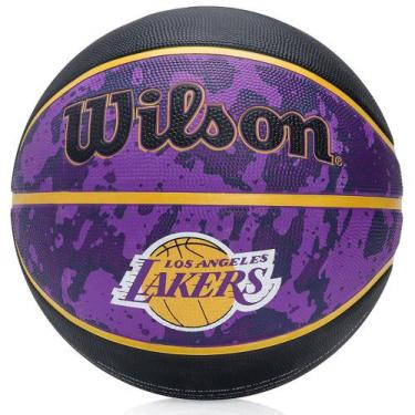 Imagem de Bola De Basquete Wilson Nba Team Tiedye La Lakers Tam 7