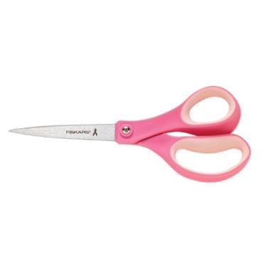 Imagem de Fiskars Tesoura de conscientização do câncer de mama de 20,