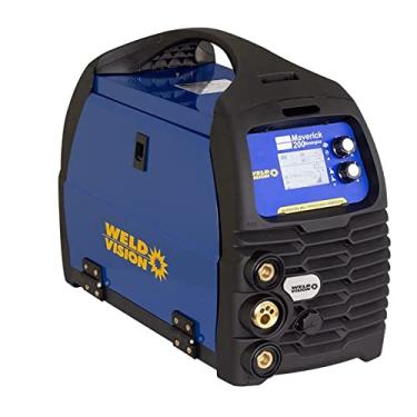 Imagem de Inversora de Solda Multiprocesso Sinergica Weld Vision Maverick 200 Monofasica