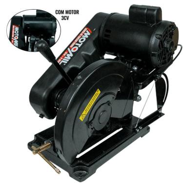 Imagem de Policorte 12 POL Motor 3CV Trifásico com Chave SC-100T 41903 MOTOMIL