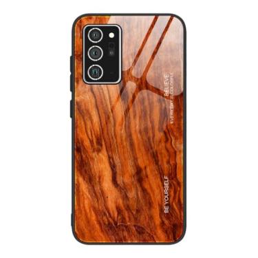 Imagem de Capa de telefone à prova de choque de vidro temperado de grão de madeira para Samsung Galaxy S20 FE S20Ultra Note 20 A21s A71 A51 A50 A70 A80 A20s Capa, F, para S9Plus