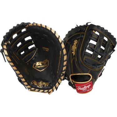 Imagem de Rawlings | Luva de beisebol R9 First Base | 31,7 cm | Modified Pro H Web | Arremesso de mão esquerda