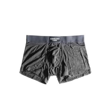 Imagem de Underwear Bamboo Boxer Briefs Gray - Borogodó Is Here — Cueca Boxer Cinza (GG)