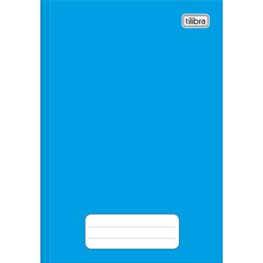 Imagem de Tilibra - Caderno Brochura Capa Dura 1/4 Pequeno, Pepper, 14x20cm, Azul, 80 Folhas