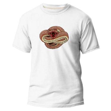 Imagem de Camiseta Algodão Premium Estampa Digital Cobra Perigosa  - El Exquema